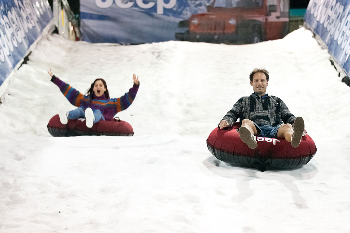 Tubing on real snow - Snow Business