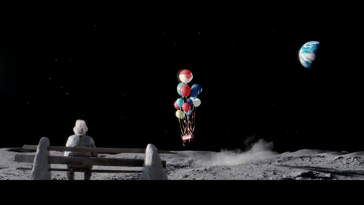 Moon effects for John Lewis Christmas ad by Snow Business