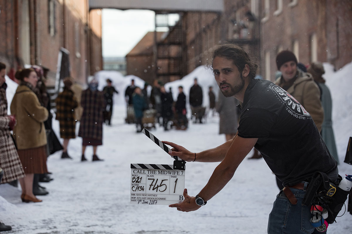 Behind the scenes for Call the Midwife, Snow by Snow Business