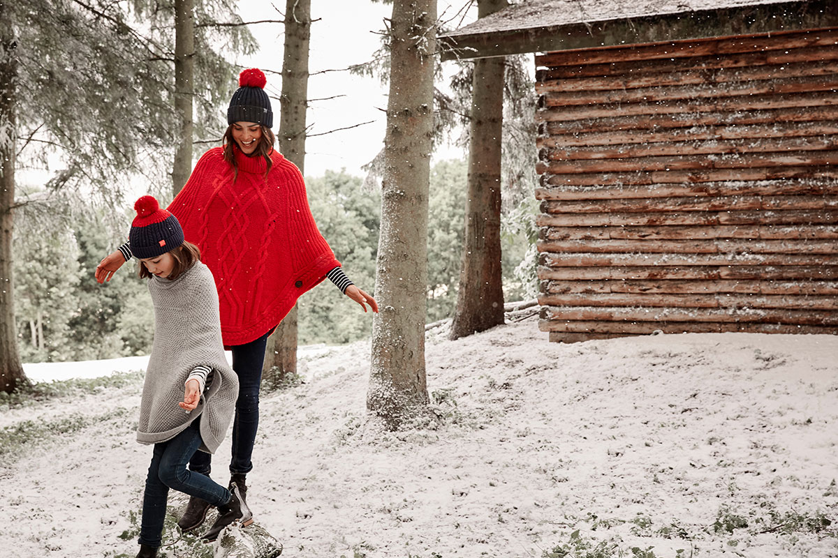 Still photography winter effect for Joules by Snow Business