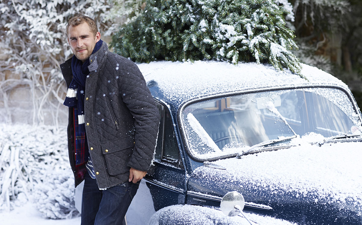 Winter scene for Joules by Snow Business