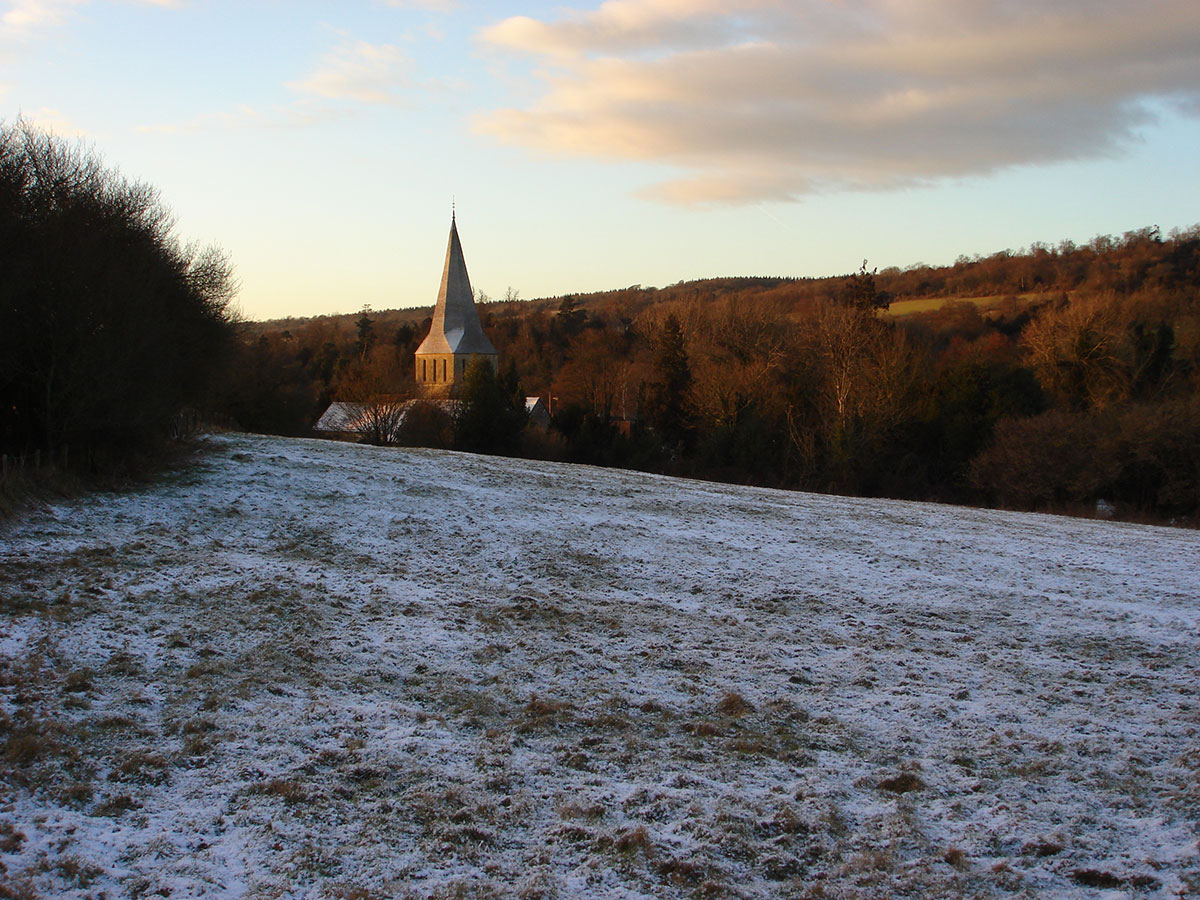 Fake ground frost effect for The Holiday by Snow Business