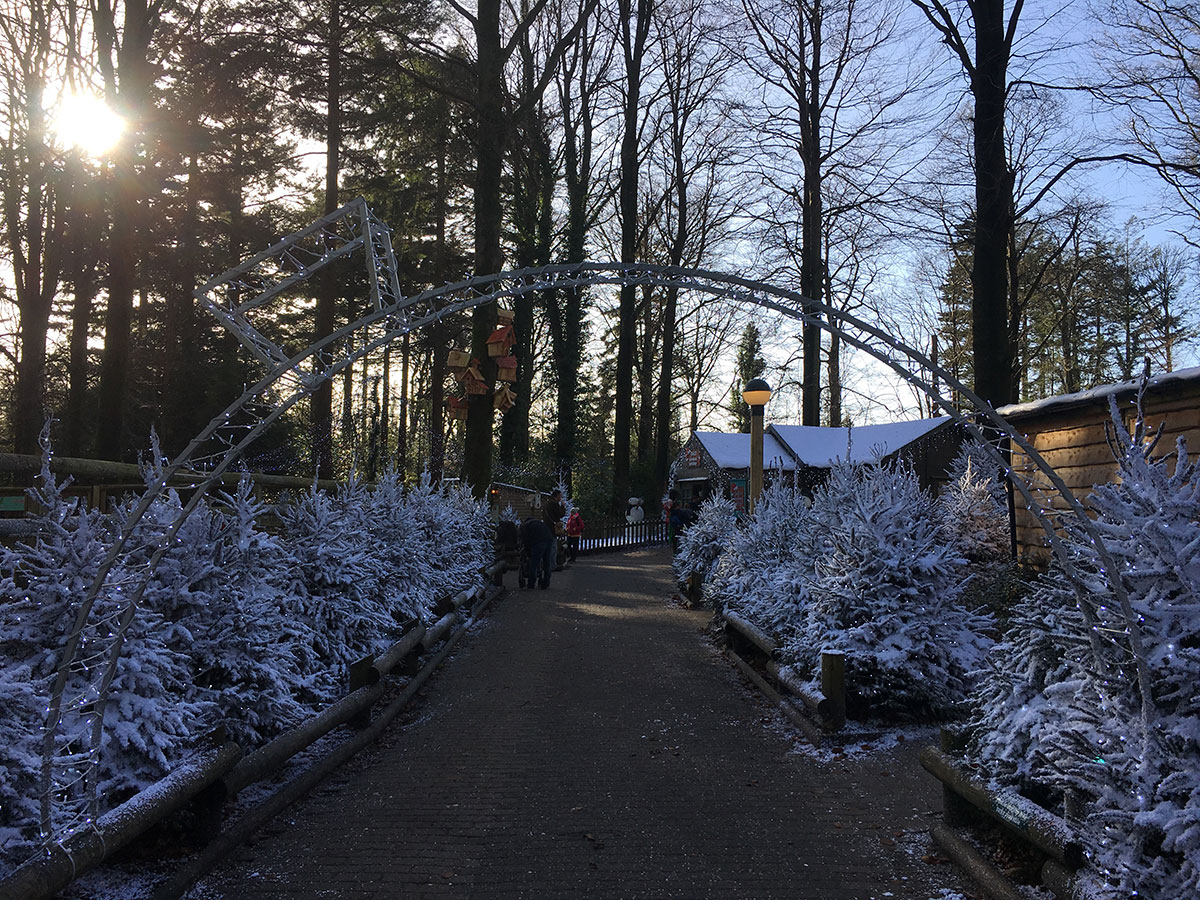 Winter wonderland at Centre Parcs Longleat by created by Snow Business using Snow FX full and half size