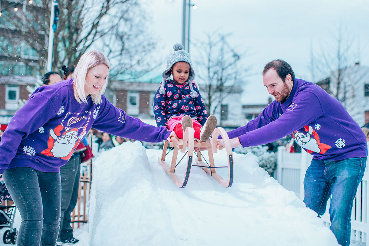 Brand event with real snow - Snow Business